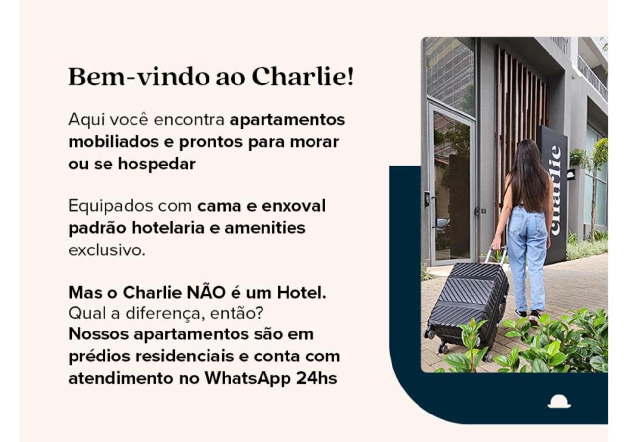 Апартаменти Charlie Edicao Jardim Paulista Сан-Паулу Екстер'єр фото